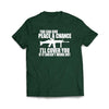 You Can Give Peace a Chance Forest Green Tee