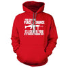 You Can Give Peace a Chance Red Hoodie