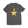 Hamilton Gold Star Charcoal Tee Shirt