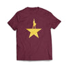 Hamilton Gold Star Maroon Tee Shirt