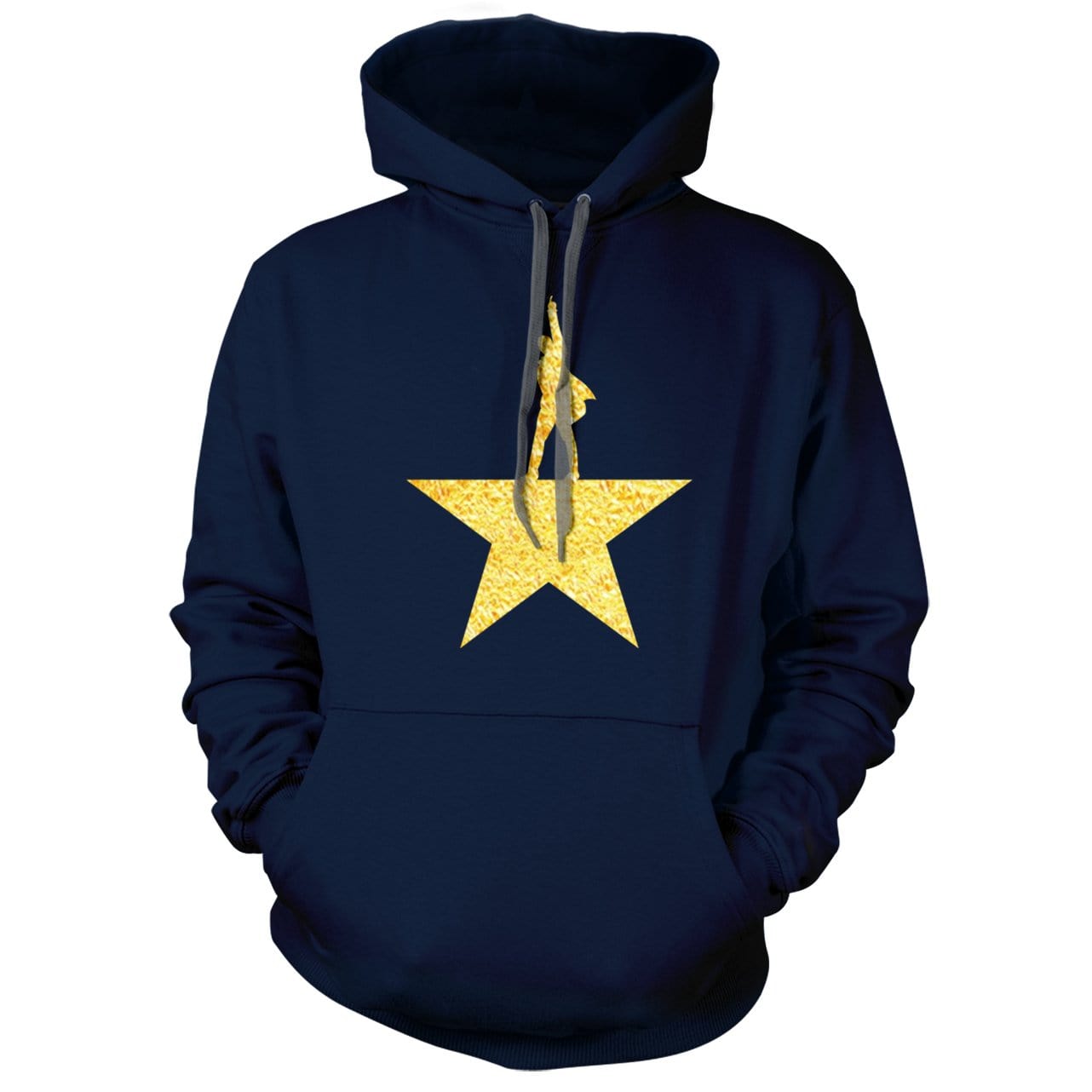 Hamilton Gold Star Navy Hoodie