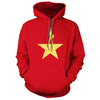 Hamilton Gold Star Red Hoodie
