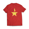 Hamilton Gold Star Red Tee Shirt