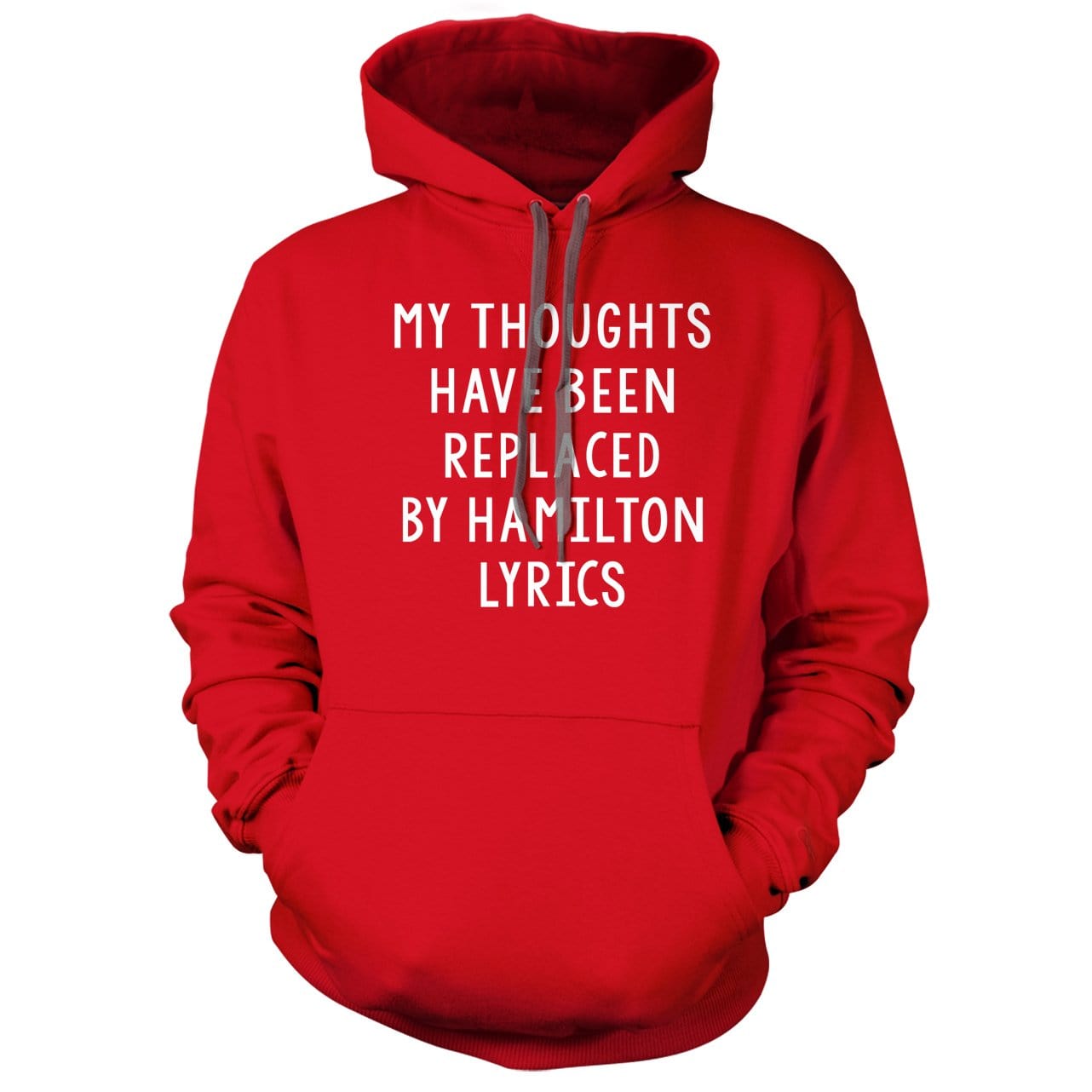 Hamilton Lyrics Text Hoodie We Got Teez