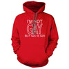 I'm Not Gay But $20 Is $20 Red Hoodie - We Got Teez