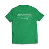 "Thomas Jefferson" Irish Green T-Shirt - We Got Teez