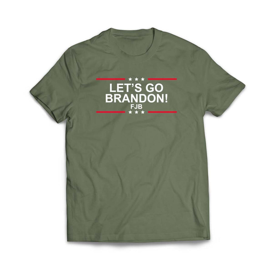 Let's Go Brandon (FJB) Light Blue T Shirt