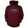 Veterans for TRUMP Maroon Hoodie - we got teez