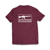 Free People Own Weapons Maroon Classic T-Shirt - We Got Teez