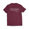 "Thomas Jefferson" Maroon T-Shirt - We Got Teez
