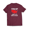 Trump Aint no Accident Snow Flake Maroon T-Shirt - we got teez