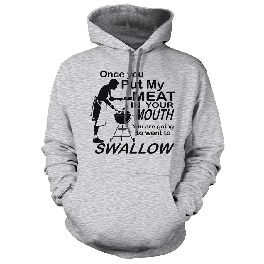 Meat In Mouth Hoodie - We Got Teez