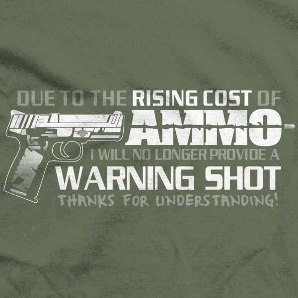 Warning Shot T- Shirt - We Got Teez
