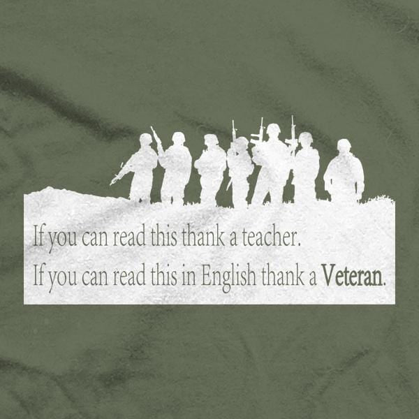 Thank a Veteran T-Shirt - We Got Teez