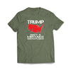 Trump Aint no Accident Snow Flake Military Green T-Shirt - we got teez