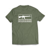 Free People Own Weapons Military Green T-Shirt - We Got Teez