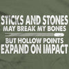 Sticks and Stones T-Shirt Apparel Square - We Got Teez