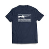 Free People Own Weapons Navy Blue T-Shirt - We Got Teez