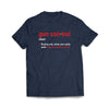Gun Control Definition Navy Blue Tee-Shirt - We Got Teez