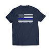 "Honor Protect and Serve" Navy T-Shirt - We Got Teez