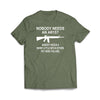 Nobody Needs An AR-15? Military Green T-Shirt - We Got Teez