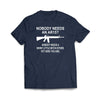 Nobody Needs An AR-15? Navy Blue T-Shirt - We Got Teez