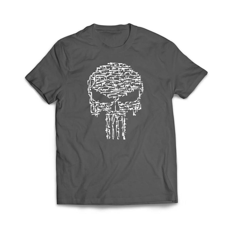 Punisher Guns Black T-Shirt - We Got Teez