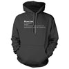 Racist Definition Charcoal Hoodie