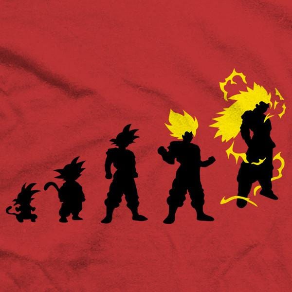Goku Evolution T-Shirt - We Got Teez