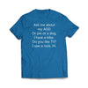 ADD Dog Royal T-Shirt - We Got Teez