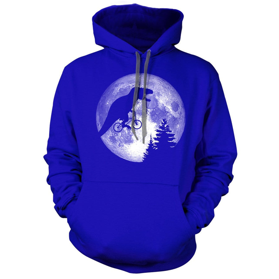 T Rex Moon Hoodie - We Got Teez
