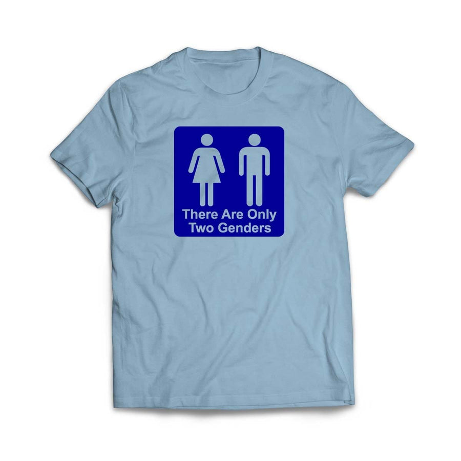 There are only two genders Red Tee Shirt