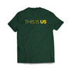 This is US Forest Green Tee Shirt