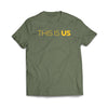 This is US Military Green Tee Shirt