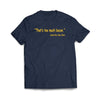 Too Much Bacon Navy T-Shirt - We Got Teez
