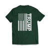 Flag Trump Forest Green T-Shirt - We Got Teez