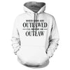 Outlaw White Hoodie - We Got Teez