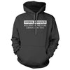 Work Harder People On Welfare depend On You Charcoal Hoodie