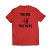 You are fake news Red Tee Shirt