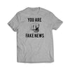 You are fake news Sports Grey Tee