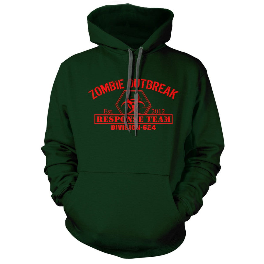 Zombie Outbreak Response Team Navy Hoodie - We Got Teez