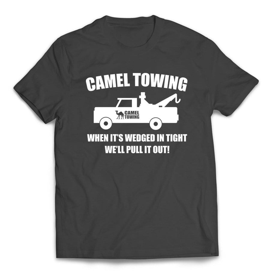 Camel Towing Blue T-Shirt - We Got Teez