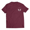 Alien Maroon T-Shirt - We Got Teez